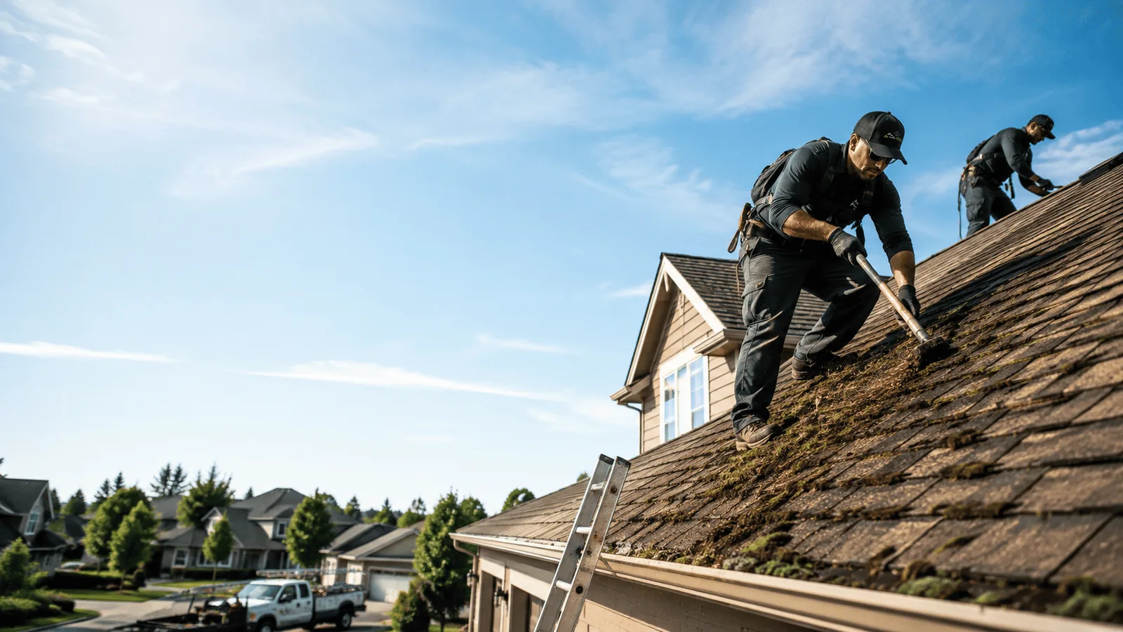 Roof Moss Removal in Gooding, ID near me